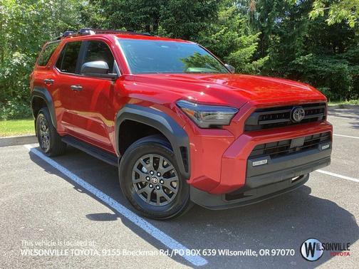 Supersonic Red 2025 Toyota 4Runner SR5