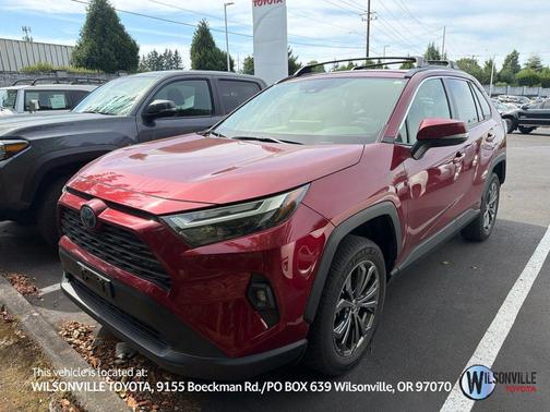 Ruby Flare Pearl 2023 Toyota RAV4 Hybrid XLE Premium