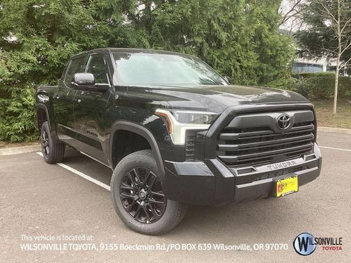 Midnight Black Metallic 2026 Toyota Tundra Limited