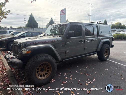 Sting-Gray Clearcoat 2022 Jeep Gladiator Rubicon