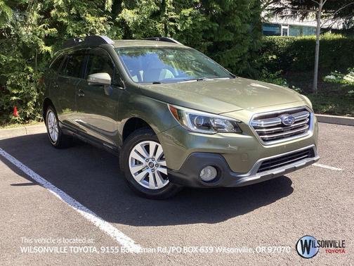 Wilderness Green Metallic 2019 Subaru Outback 2.5i Premium