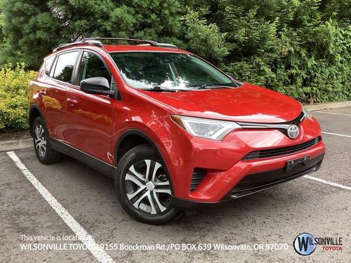 Barcelona Red Metallic 2017 Toyota RAV4 LE