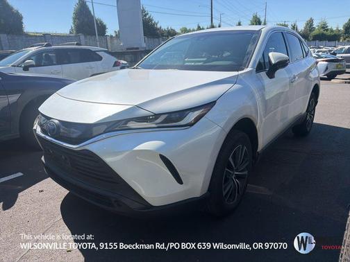 Wind Chill Pearl 2023 Toyota Venza LE