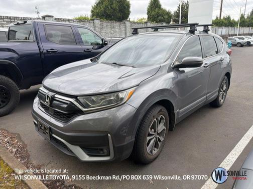 Charcoal 2021 Honda CR-V AWD EX-L