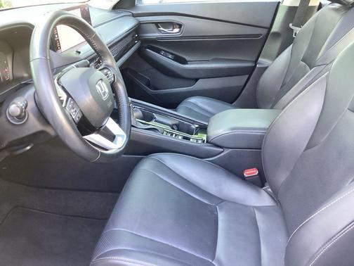 Platinum White Pearl 2024 Honda Accord Hybrid Touring