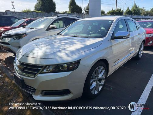 White Diamond Tricoat 2014 Chevrolet Impala LTZ