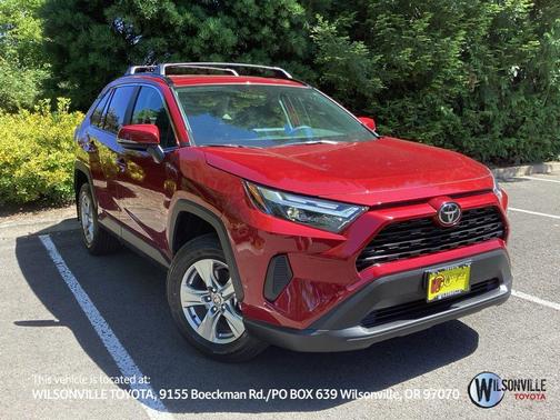 Ruby Flare Pearl 2025 Toyota RAV4 XLE
