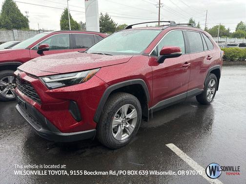 Ruby Flare Pearl 2025 Toyota RAV4 XLE