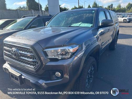 Magnetic Gray Metallic 2016 Toyota Tacoma TRD Off Road