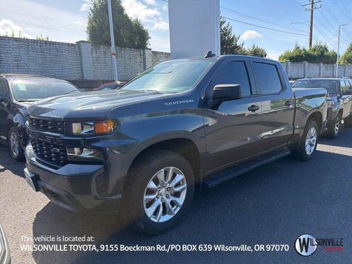 Shadow Gray Metallic 2019 Chevrolet Silverado 1500 Custom