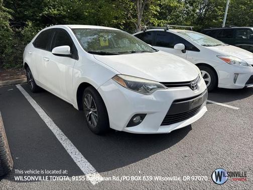 2016 Toyota Corolla LE Plus