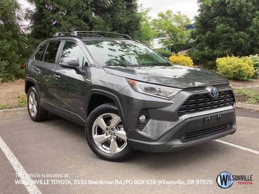 Magnetic Gray Metallic 2021 Toyota RAV4 Hybrid XLE Premium