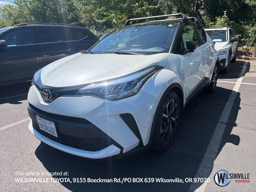 Blizzard Pearl w/Black Roof 2020 Toyota C-HR XLE