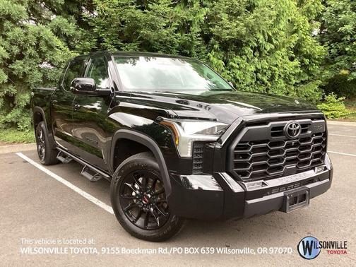 Midnight Black Metallic 2024 Toyota Tundra Limited