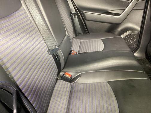 Magnetic Gray Metallic/Midnight Black Metallic 2021 Toyota RAV4 Hybrid SE