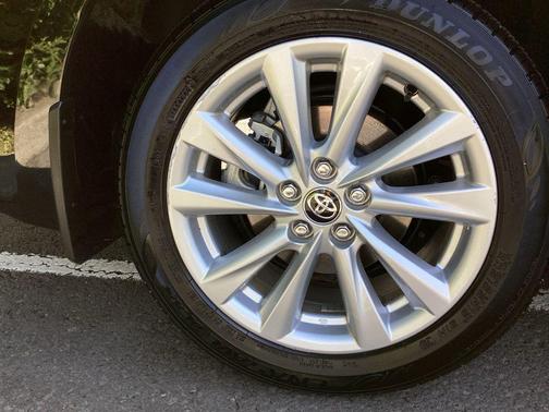 Midnight Black Metallic 2025 Toyota Corolla Hybrid LE