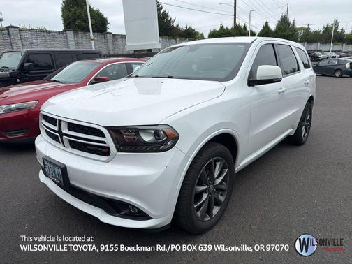 White Knuckle Clearcoat 2018 Dodge Durango GT