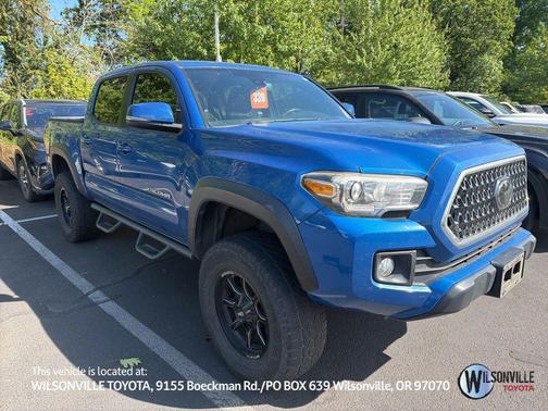 Blazing Blue Pearl 2018 Toyota Tacoma TRD Off Road
