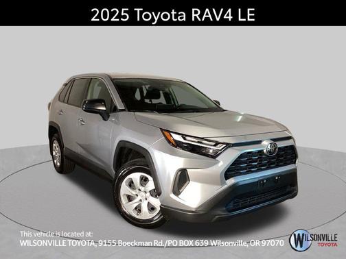 Silver Sky Metallic 2025 Toyota RAV4 LE