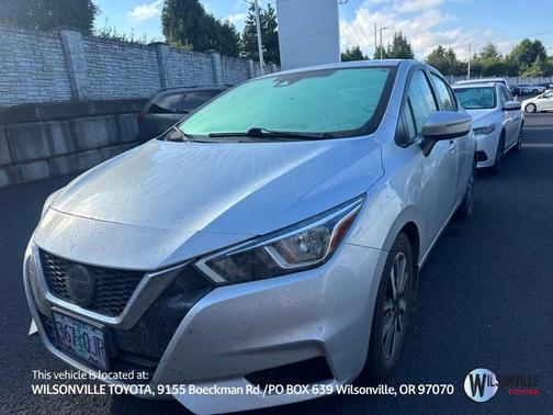 Brilliant Silver Metallic 2020 Nissan Versa 1.6 SV