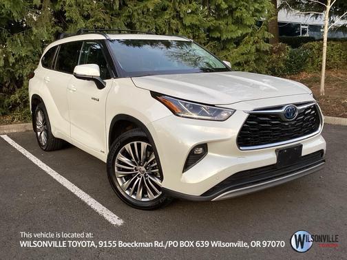 2021 Toyota Highlander Hybrid Platinum