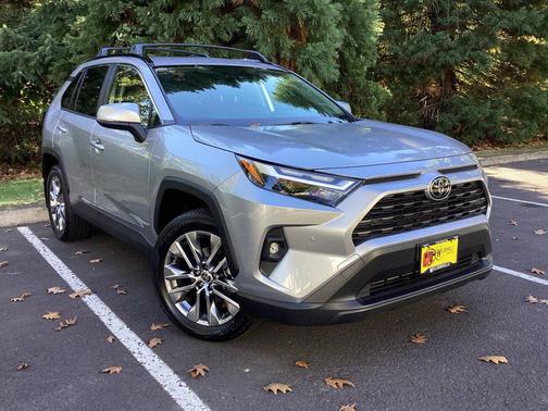 Silver Sky Metallic 2025 Toyota RAV4 XLE Premium