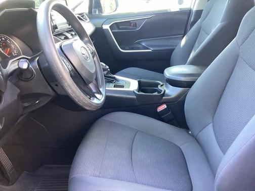 Super White 2021 Toyota RAV4 LE