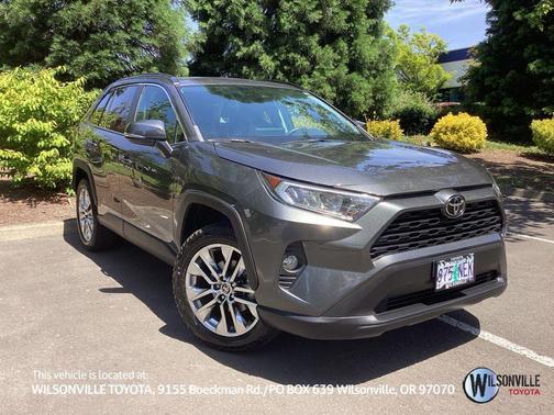 Magnetic Gray Metallic 2021 Toyota RAV4 XLE Premium