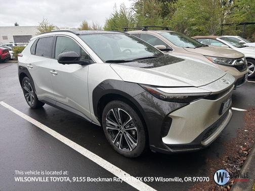 Elemental Silver Metallic 2023 Toyota bZ4X Limited