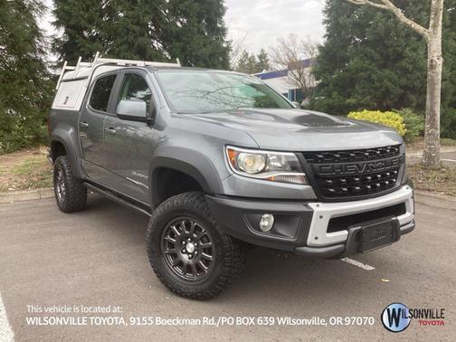 Satin Steel Metallic 2021 Chevrolet Colorado ZR2