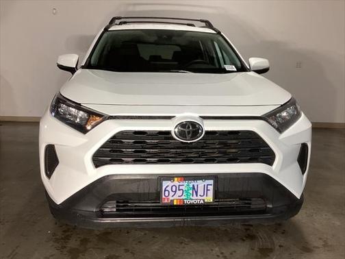 Super White 2020 Toyota RAV4 LE