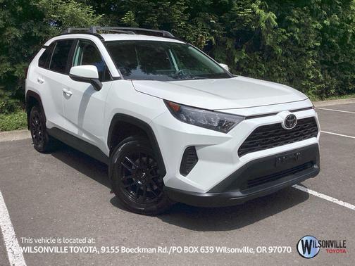 Super White 2020 Toyota RAV4 LE