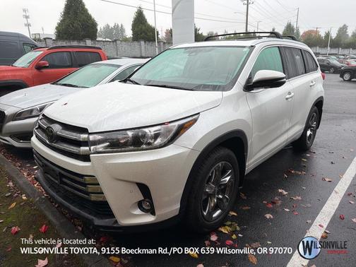 2019 Toyota Highlander Limited Platinum