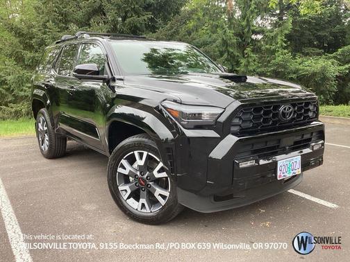 Black 2026 Toyota 4Runner TRD Sport Premium