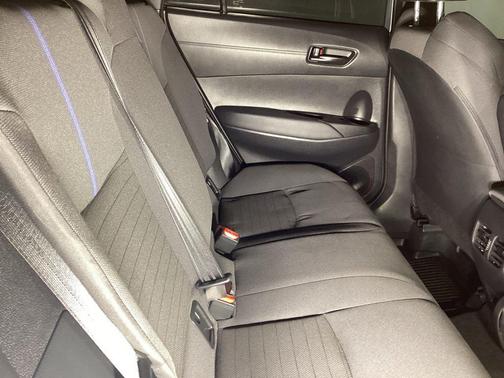 Sonic Silver/Jet Black 2025 Toyota Corolla Hybrid SE