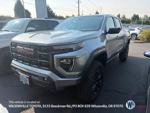 Sterling Metallic 2025 GMC Canyon Elevation