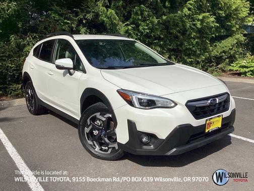 Crystal White Pearl 2022 Subaru Crosstrek Limited