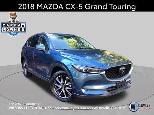 Eternal Blue Mica 2018 Mazda CX-5 Grand Touring