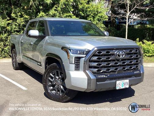 Celestial Silver Metallic 2022 Toyota Tundra Platinum