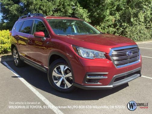 Crimson Red Pearl 2019 Subaru Ascent Premium 7-Passenger