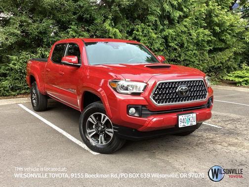 Barcelona Red Metallic 2018 Toyota Tacoma TRD Sport