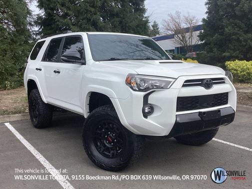 Super White 2021 Toyota 4Runner Venture Special Edition