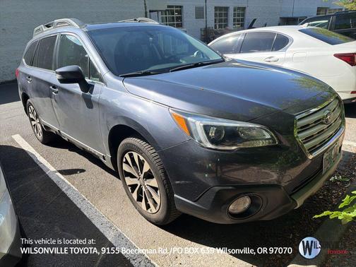Carbide Gray Metallic 2017 Subaru Outback 2.5i Limited