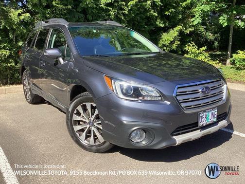 Carbide Gray Metallic 2017 Subaru Outback 2.5i Limited