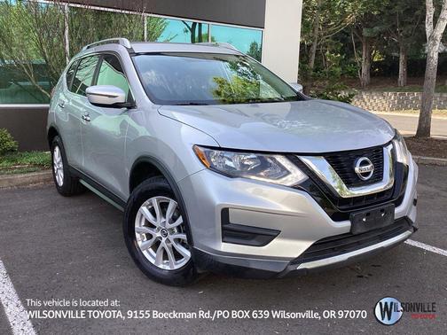 Brilliant Silver 2017 Nissan Rogue SV