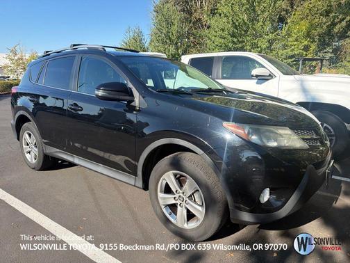 Black 2015 Toyota RAV4 XLE