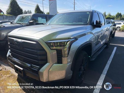 Celestial Silver Metallic 2024 Toyota Tundra Limited
