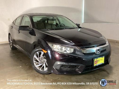 Lunar Silver Metallic 2018 Honda Civic EX
