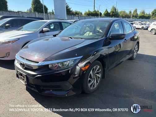 Lunar Silver Metallic 2018 Honda Civic EX