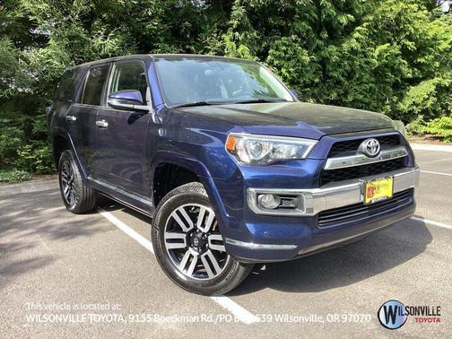 Nautical Blue Metallic 2017 Toyota 4Runner Limited